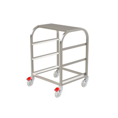 Diskkorgsvagn för 3st diskkorgar