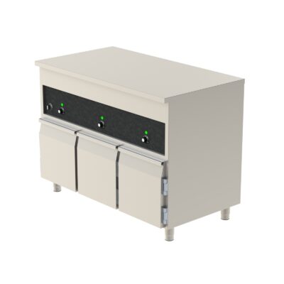 Värmebänk 1200 med dörrar