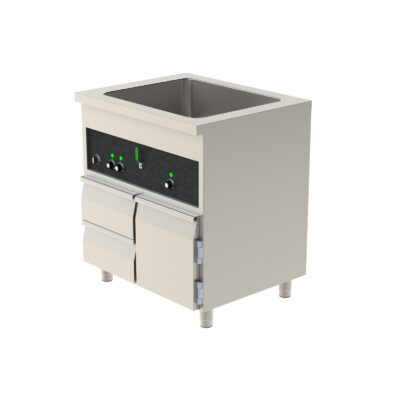 Vattenbadsvärmeri 800 med lådor + dörr