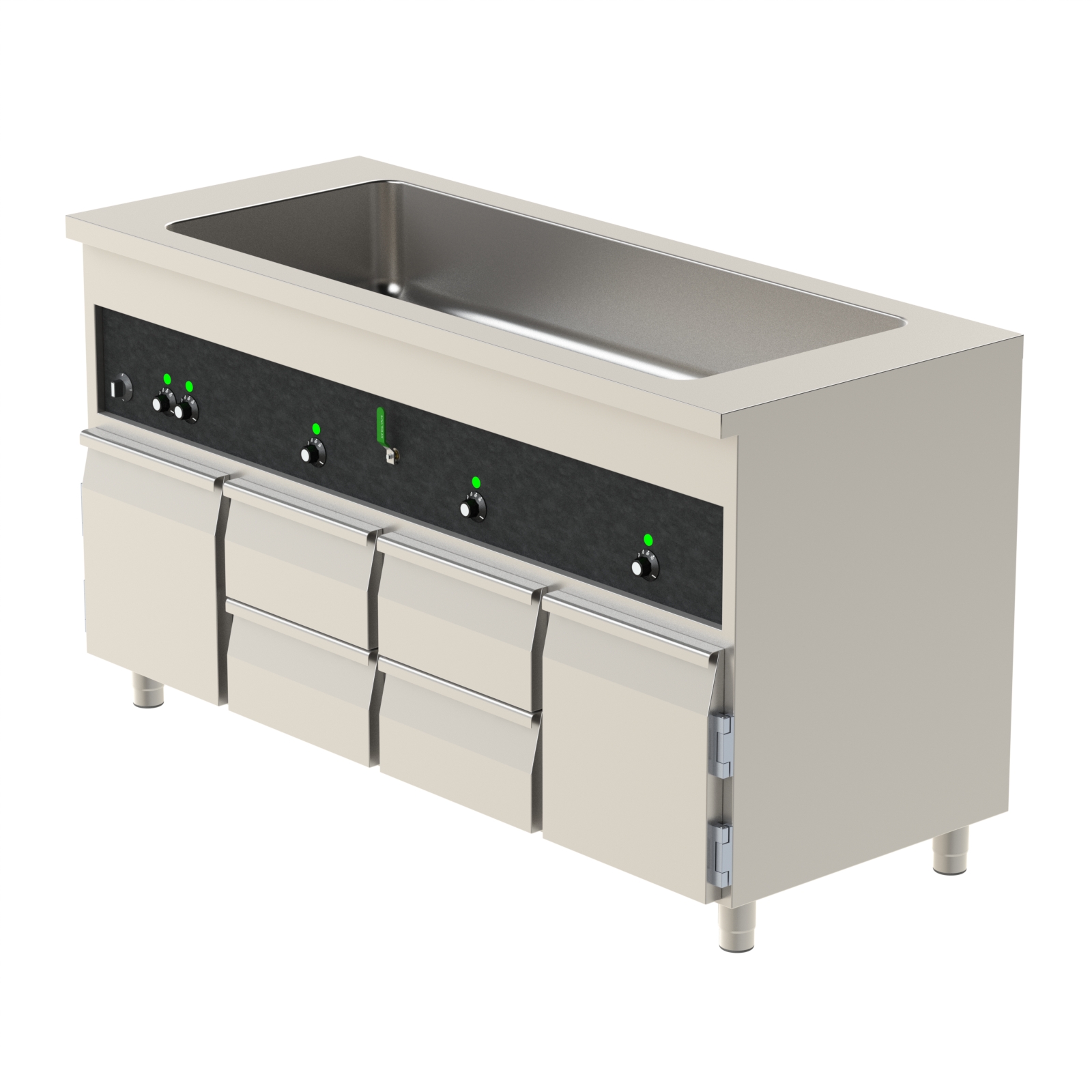 Vattenbadsvärmeri ECO-line, 1600x650x900