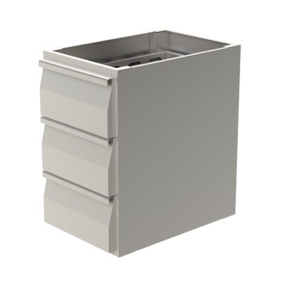 Lådmodul 400 med 3 draglådor